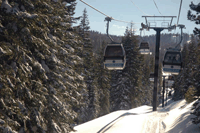 The initial gondola ride
